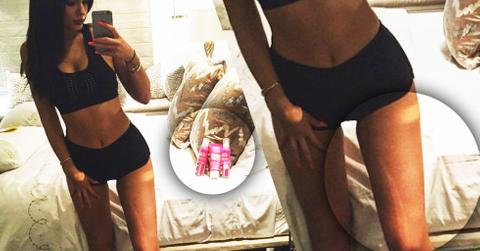 Kylie Jenner Tanning Product Selfie Tan Line Streak