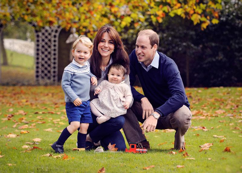 Royal Family Christmas Photo Kate Middleton Prince William