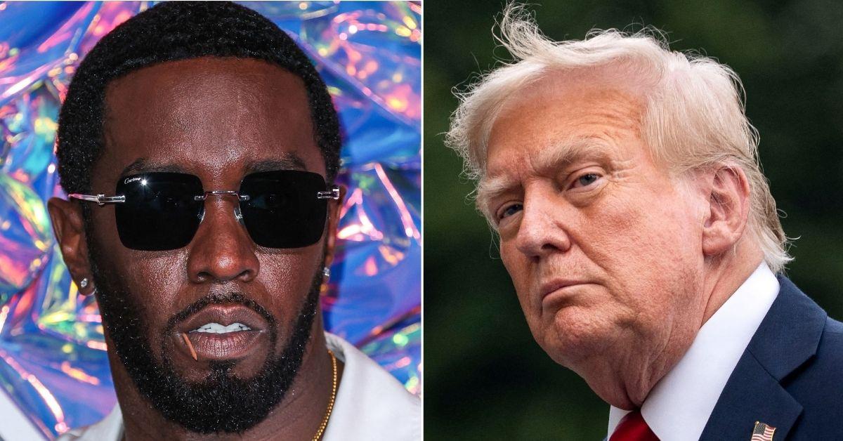 picture of Sean 'Diddy' Combs and Donald Trump