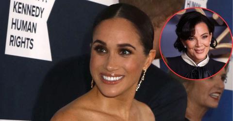 Composite photo of Meghan Markle and Kris Jenner