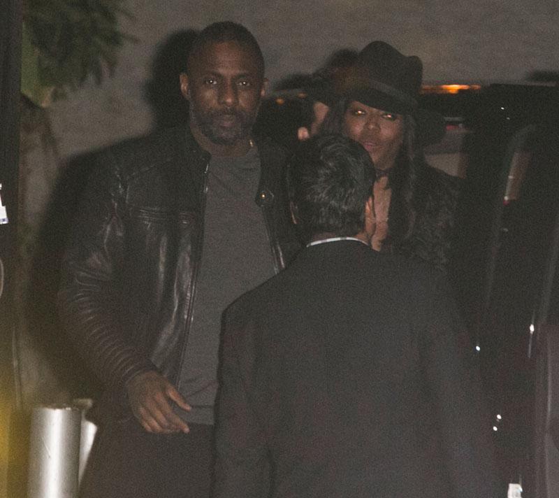 Naomi Campbell Dating Idris Elba? Photos Of Pair Leaving 1Oak Nightclub