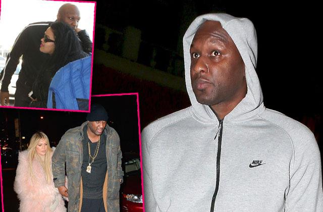 //khloe kardashian lamar odom partying women drug relapse pp