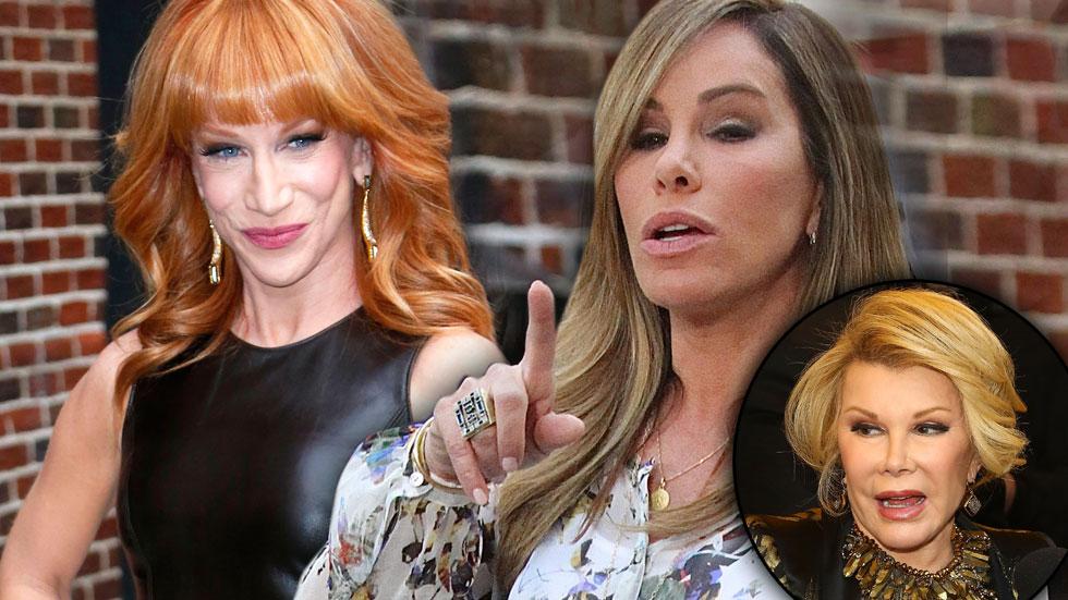 Fashion Police Feud Melissa Rivers Says Kathy Griffin 'Sh*t All Over My Mother's Legacy'