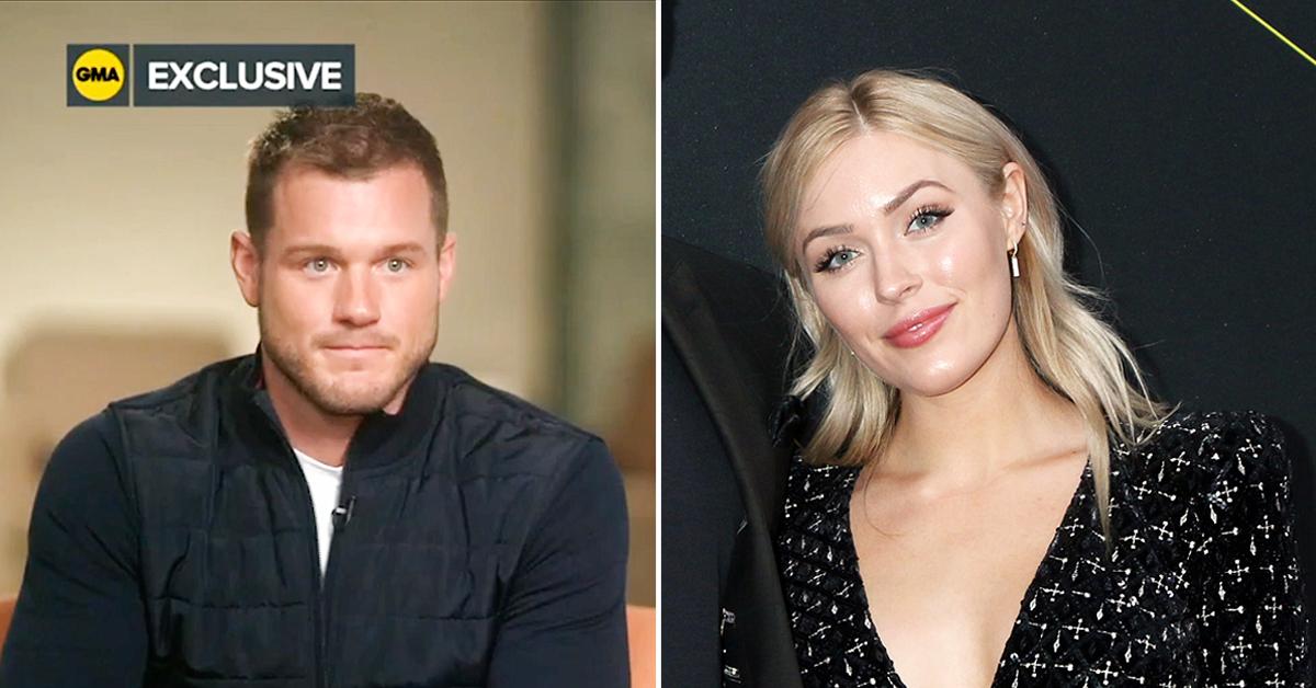 colton underwood ex girlfriend cassie randolph reaction bachelor coming out gay rf