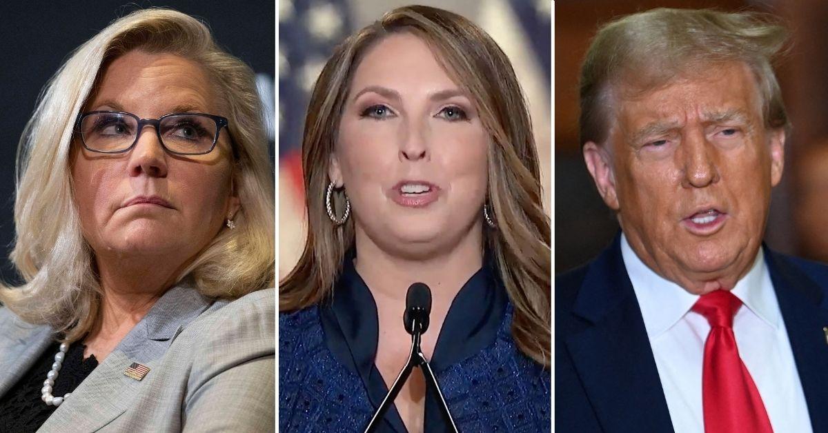 liz cheney trashes rnc ronna mcdaniel donald trump nazi propaganda