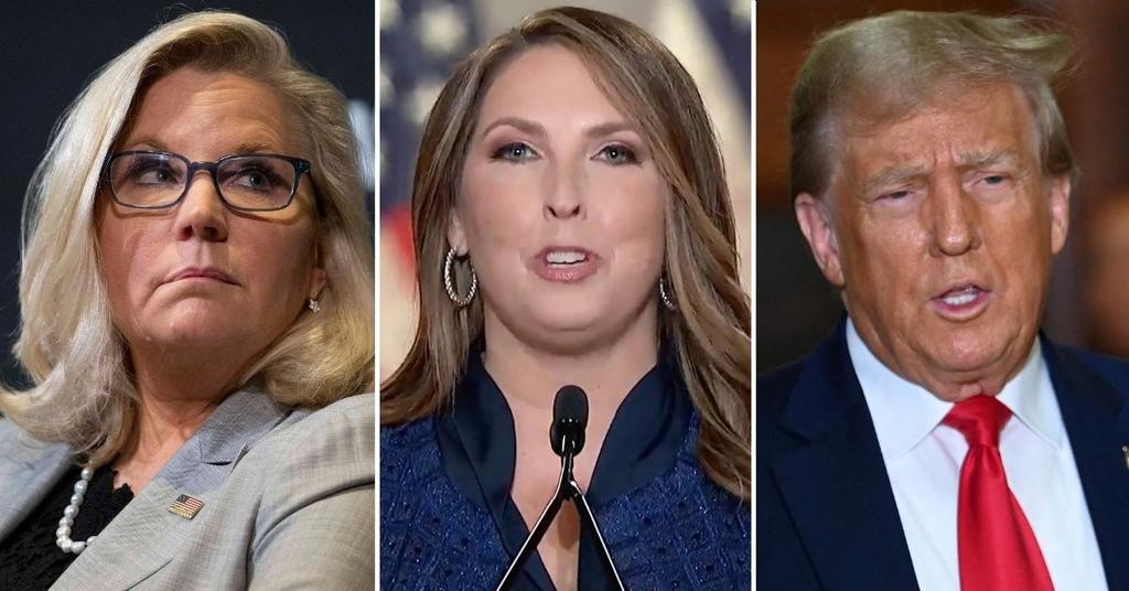 Liz Cheney Trashes RNC Chair for 'Supporting' Trump's 'Nazi Propaganda'