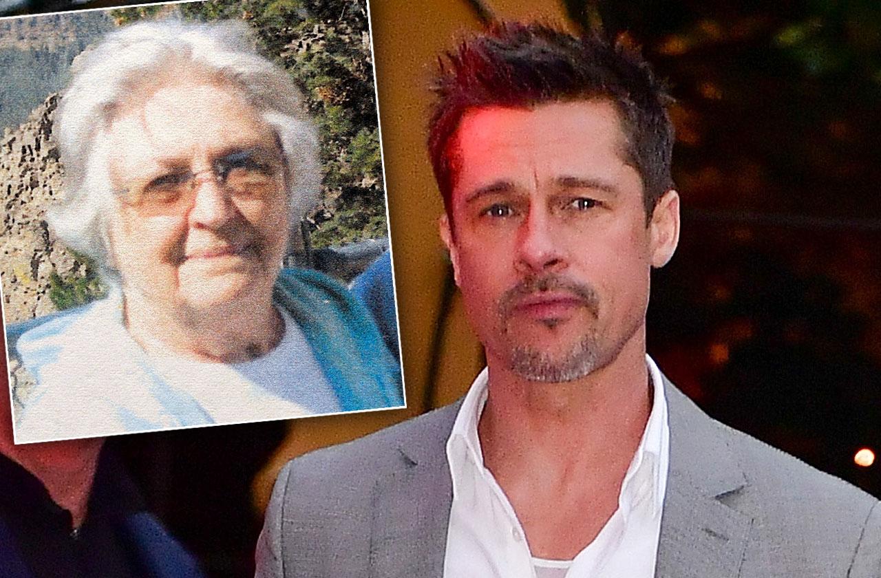 Brad Pitt Grandma Betty Russell Death