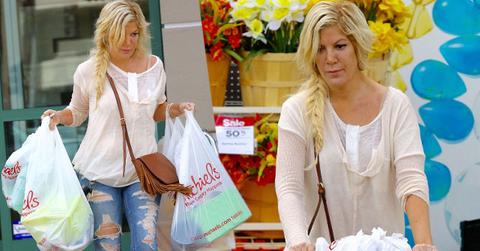 //tori spelling shopping debt