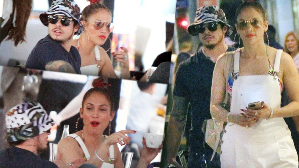 Jennifer Lopez Casper Smart Back together