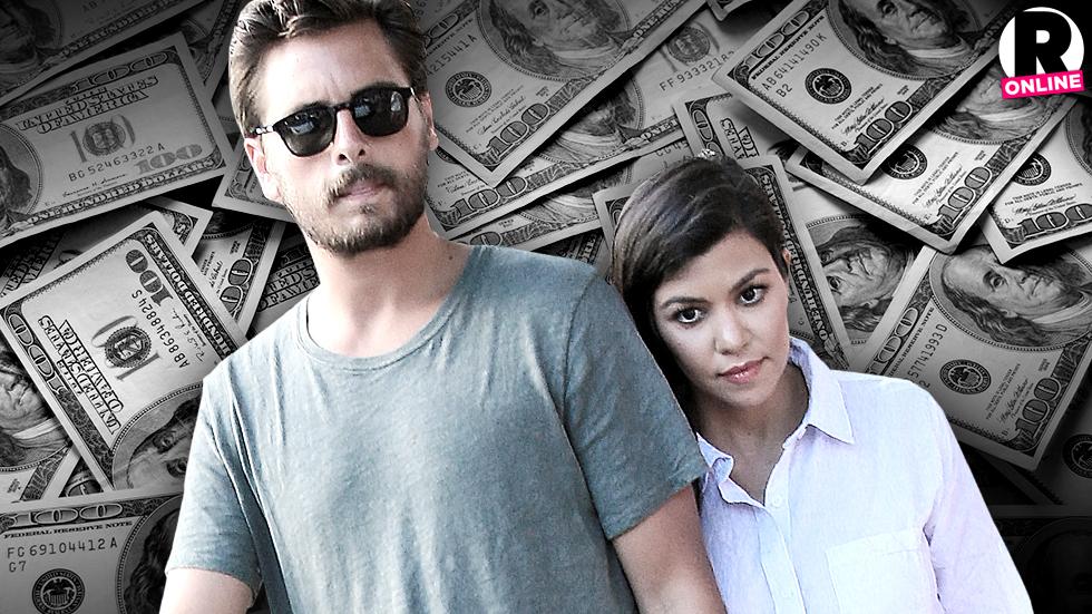 Kourtney Kardashian Spies On Scott Disick Bank Account