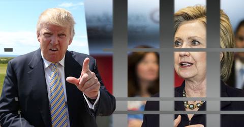 Donald Trump Demands Hillary Clinton Jail