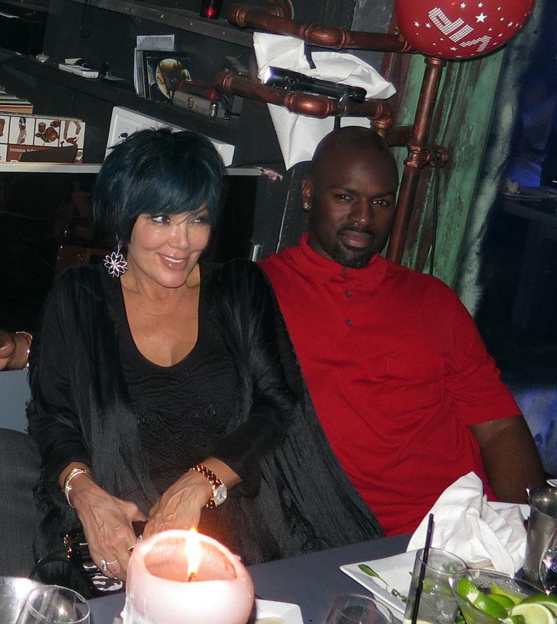 Kris Jenner Bald Spot Wig Corey Gamble Date