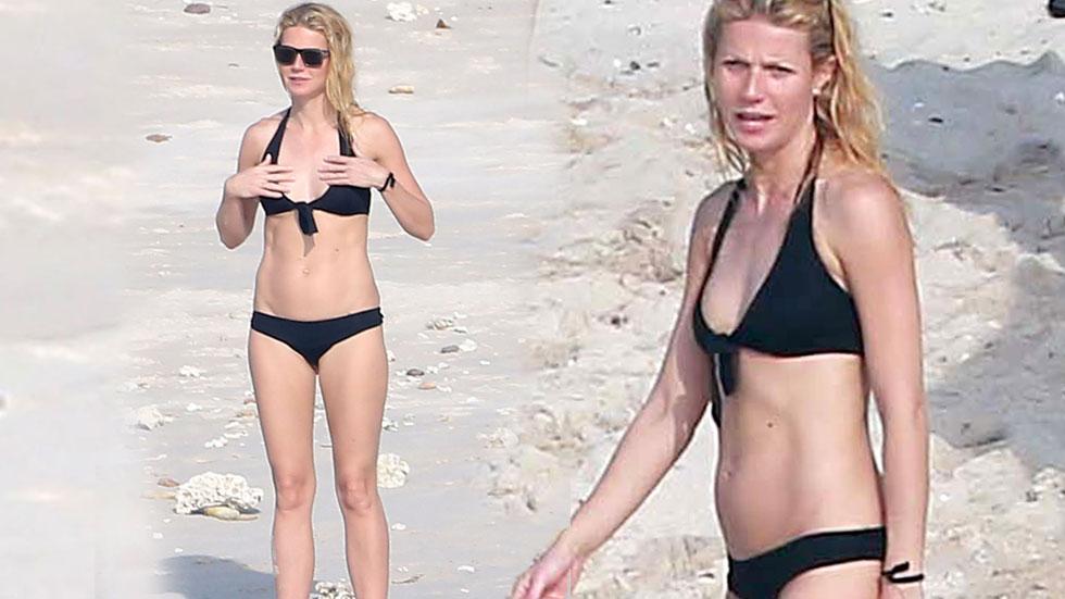 full body photo of beautiful gwyneth paltrow in revealing clothes