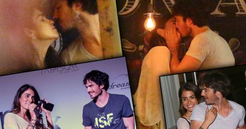 Nikki Reed & Ian Somerhalder Honeymoon Kiss