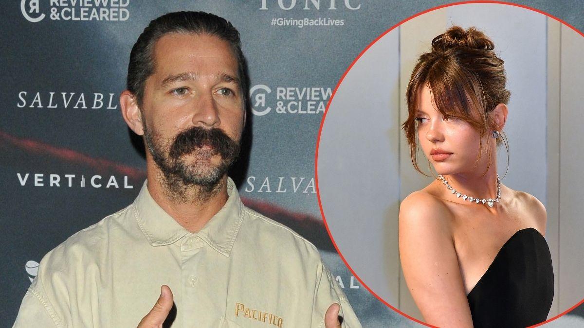 Photo of Mia Goth and Shia LaBeouf 
