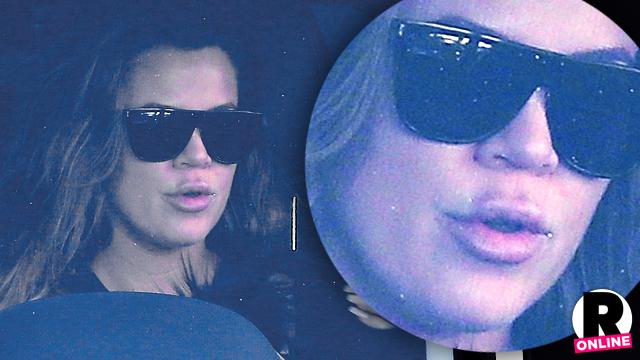 Khloe Kardashian Lip Injection Lies