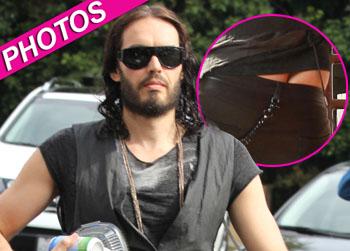 //russell brand bum hollywood photos