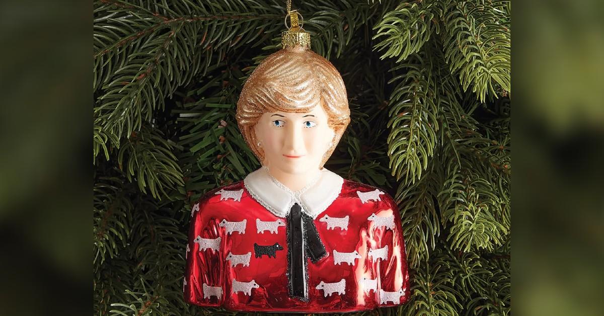 Photo of Princess Diana Christmas bauble