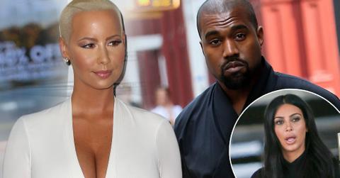 Kanye West Ditches Pregnant Kim Kardashian To Party With Amber Rose Plus Video Vixens