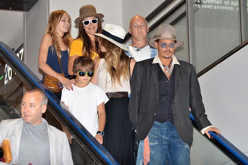 amber heard johnny depp divorce kids lily rose jack