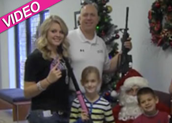 //guns children santa