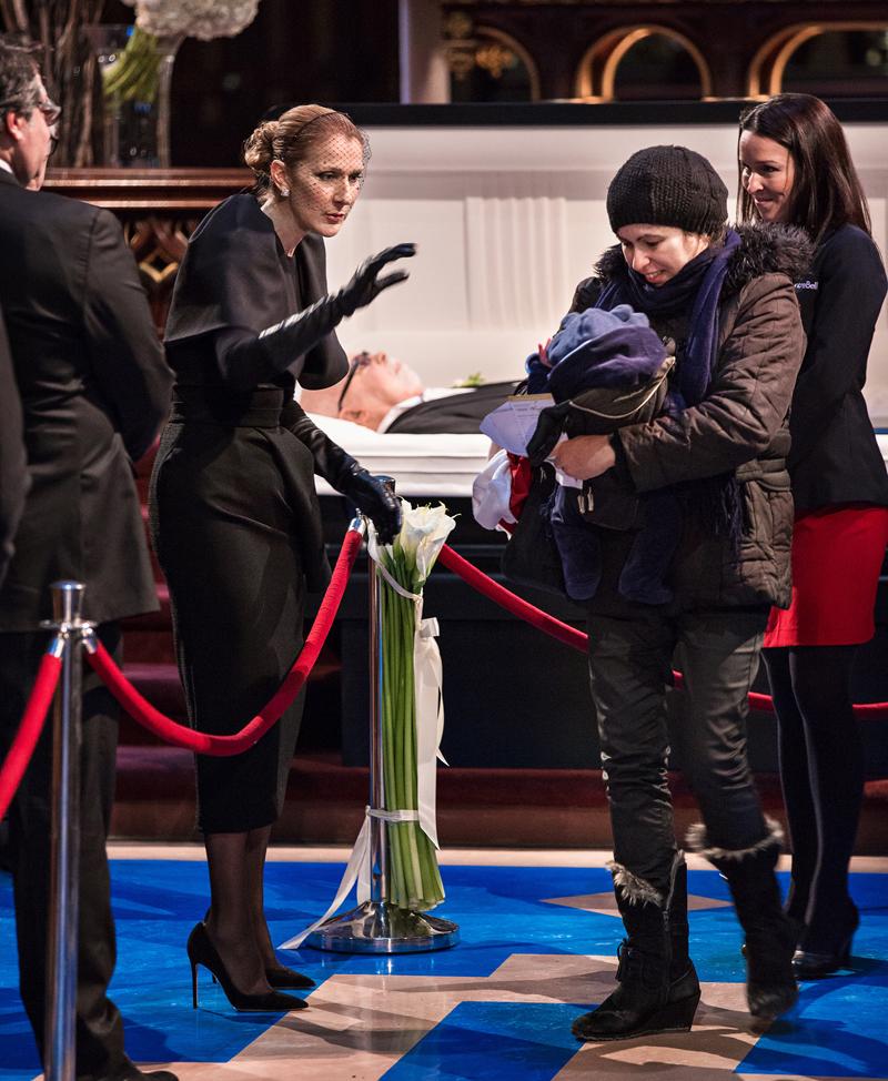 Celine Dion Husband Dead Rene Angelil Casket