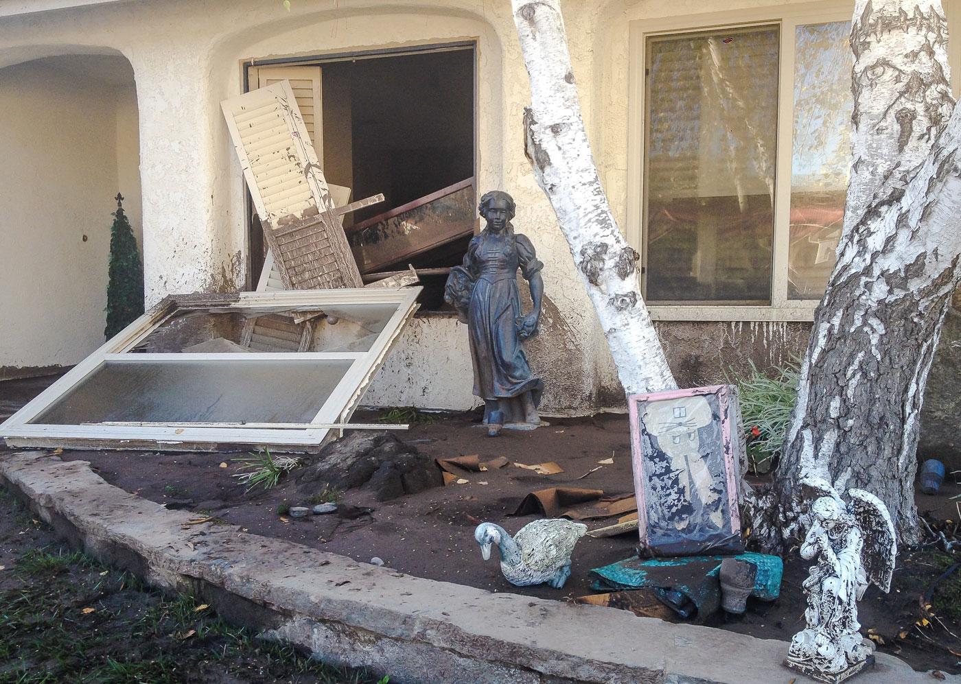 California Mudslide Celebrity Homes Destroyed