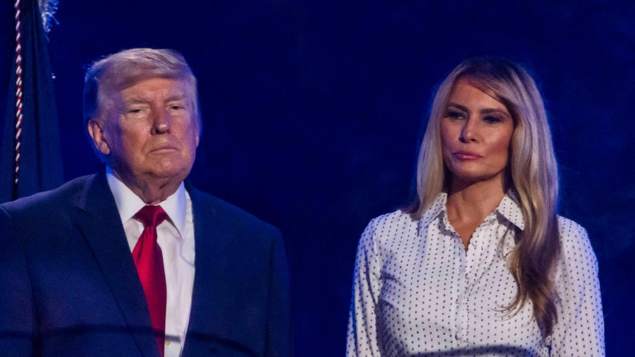 Donald was forced to explain why his wife did not accompany him to Ireland.