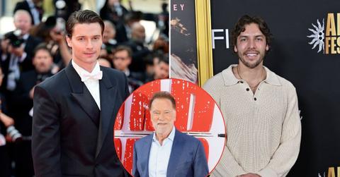 arnold schwarzeneggers sons clash nepo baby battle