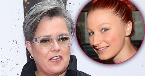 Rosie O'Donnell looking humiliated Chelsea