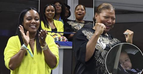 Queen Latifah & Girlfriend Eboni Nichols Watch US Open