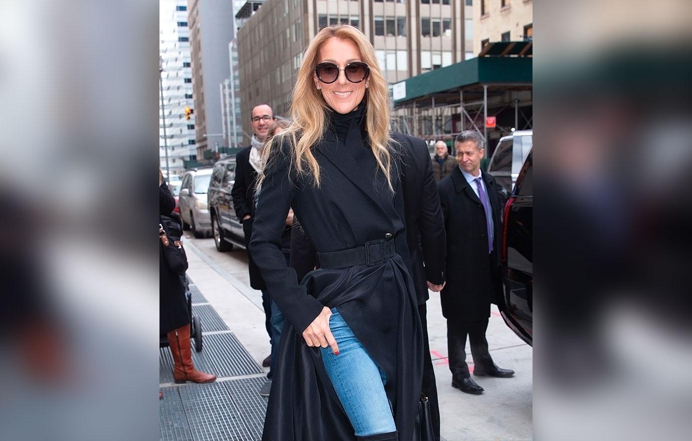 Celine Dion Looks Scary Skinny In New York