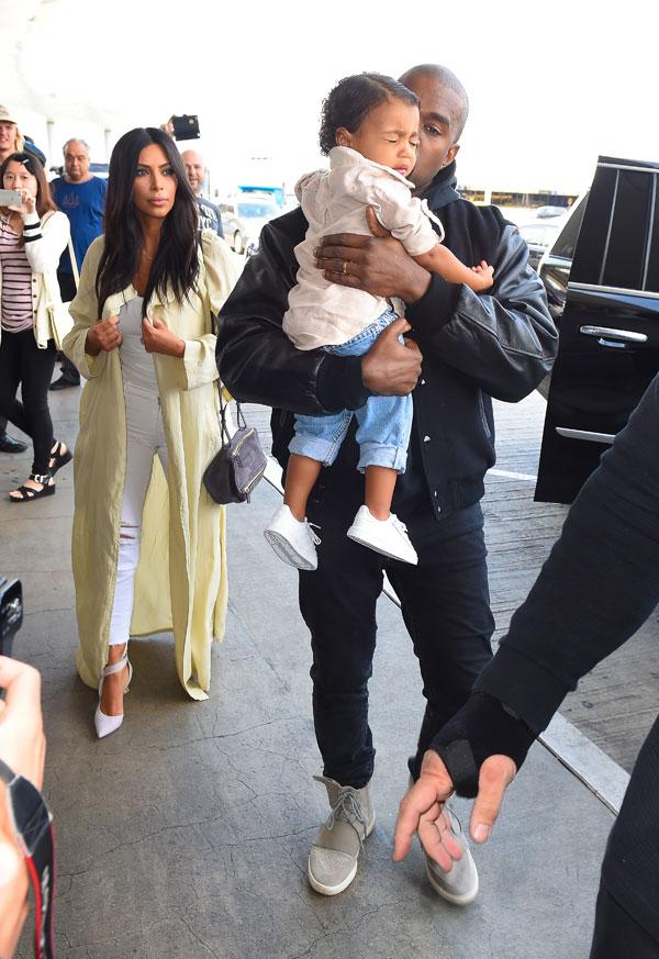 Kim-Kardashian-Kanye-west-north-lax