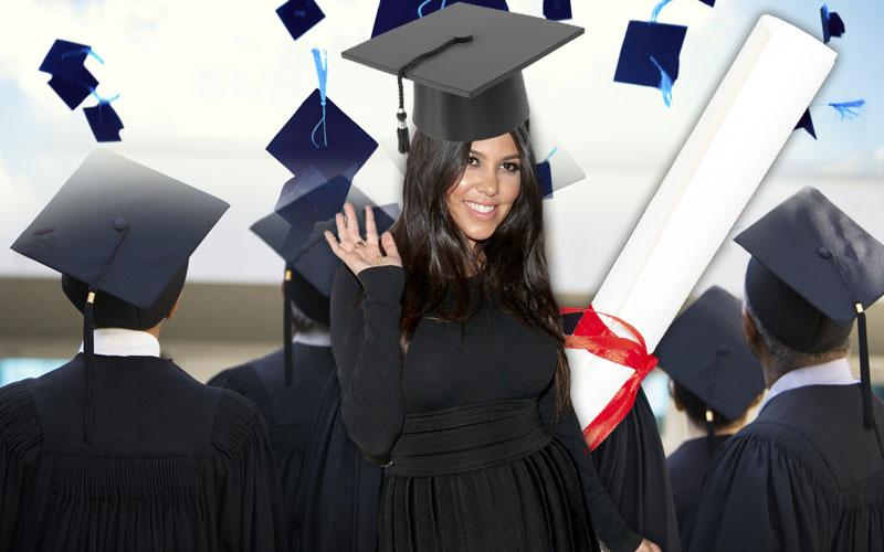 Kourtney Kardashian College