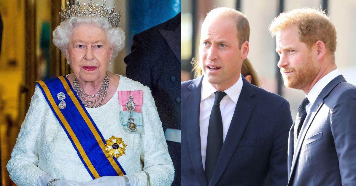 Queen Elizabeth sought to atone by taking a more active role in Prince William's and Prince Harry's lives.