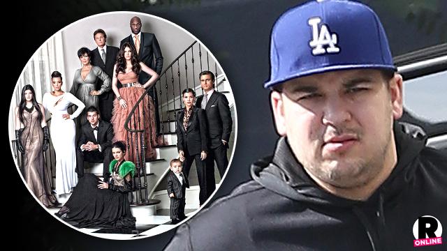 Rob Kardashian Money Christmas Photo