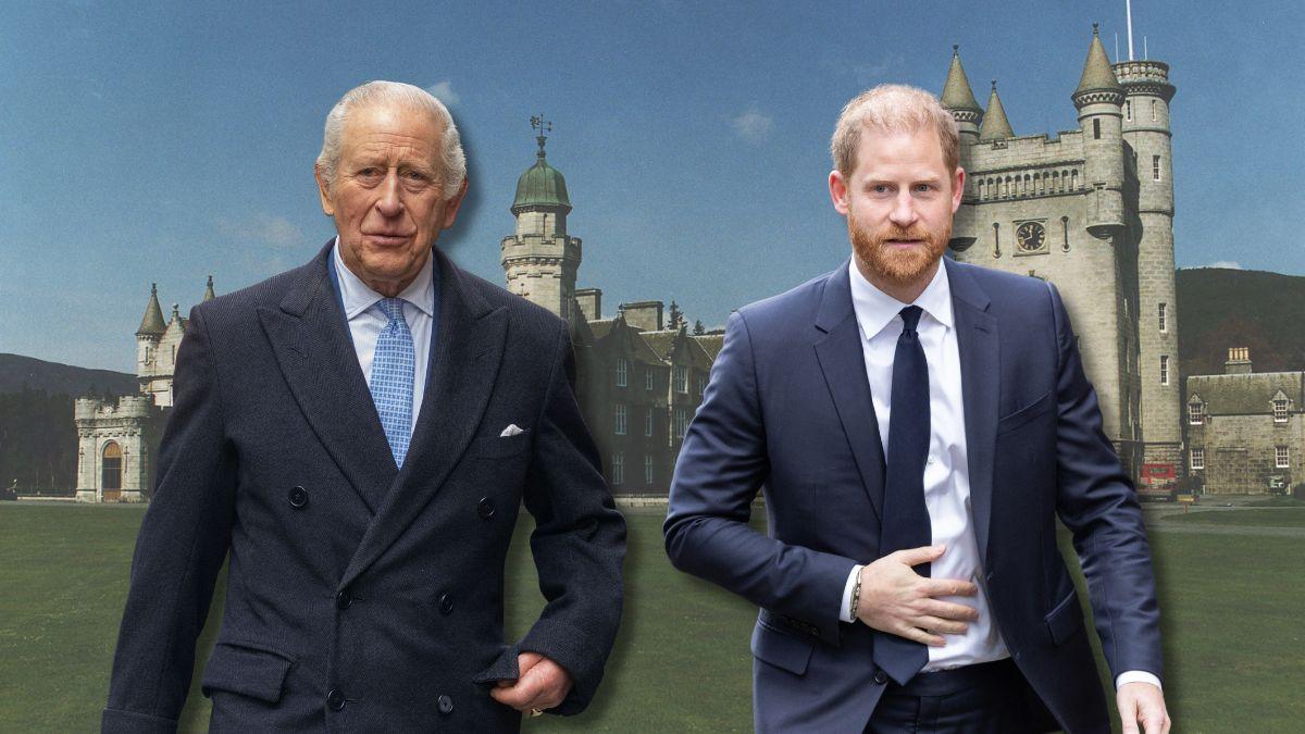 Photo of King Charles and Prince Harry