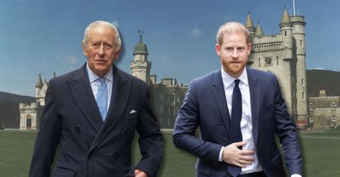 Photo of King Charles and Prince Harry