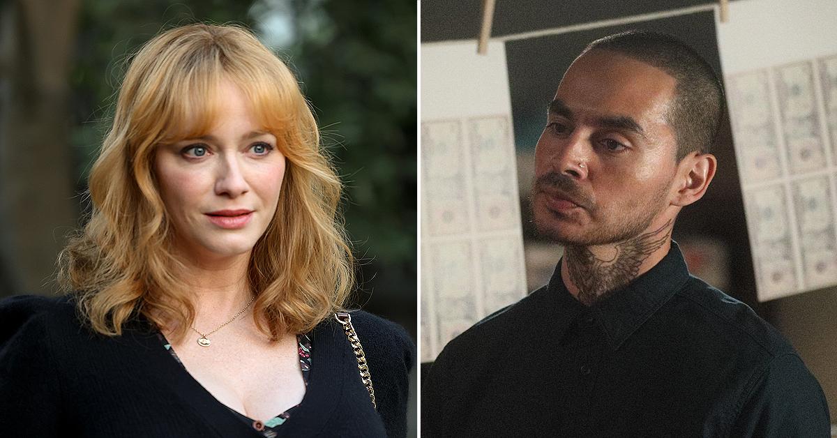 Christina Hendricks Had Issues With Good Girls Love Interest Manny Montana Behind The Scenes Of Nbc Show