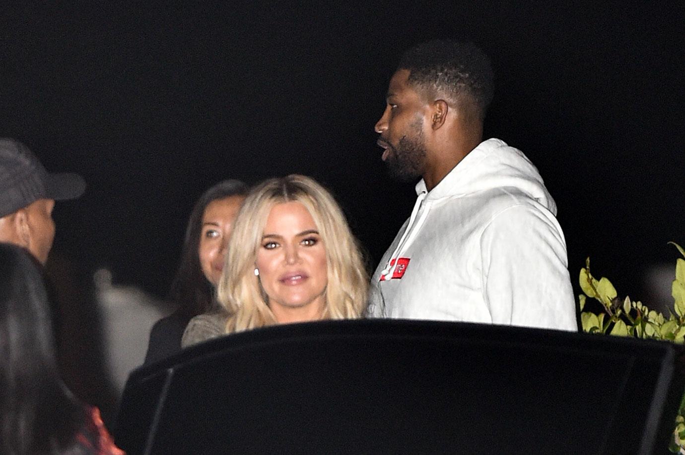 Khloe Kardashian Tristan Thompson Date Friends