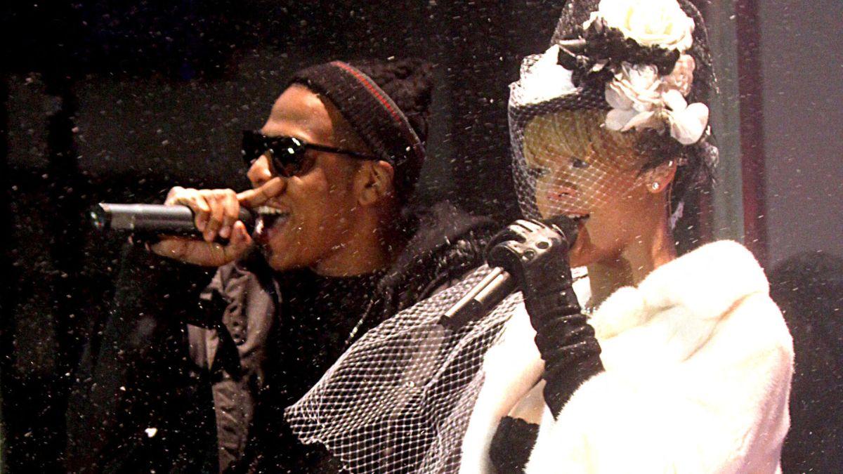 Photo of Rihanna and Jay-z