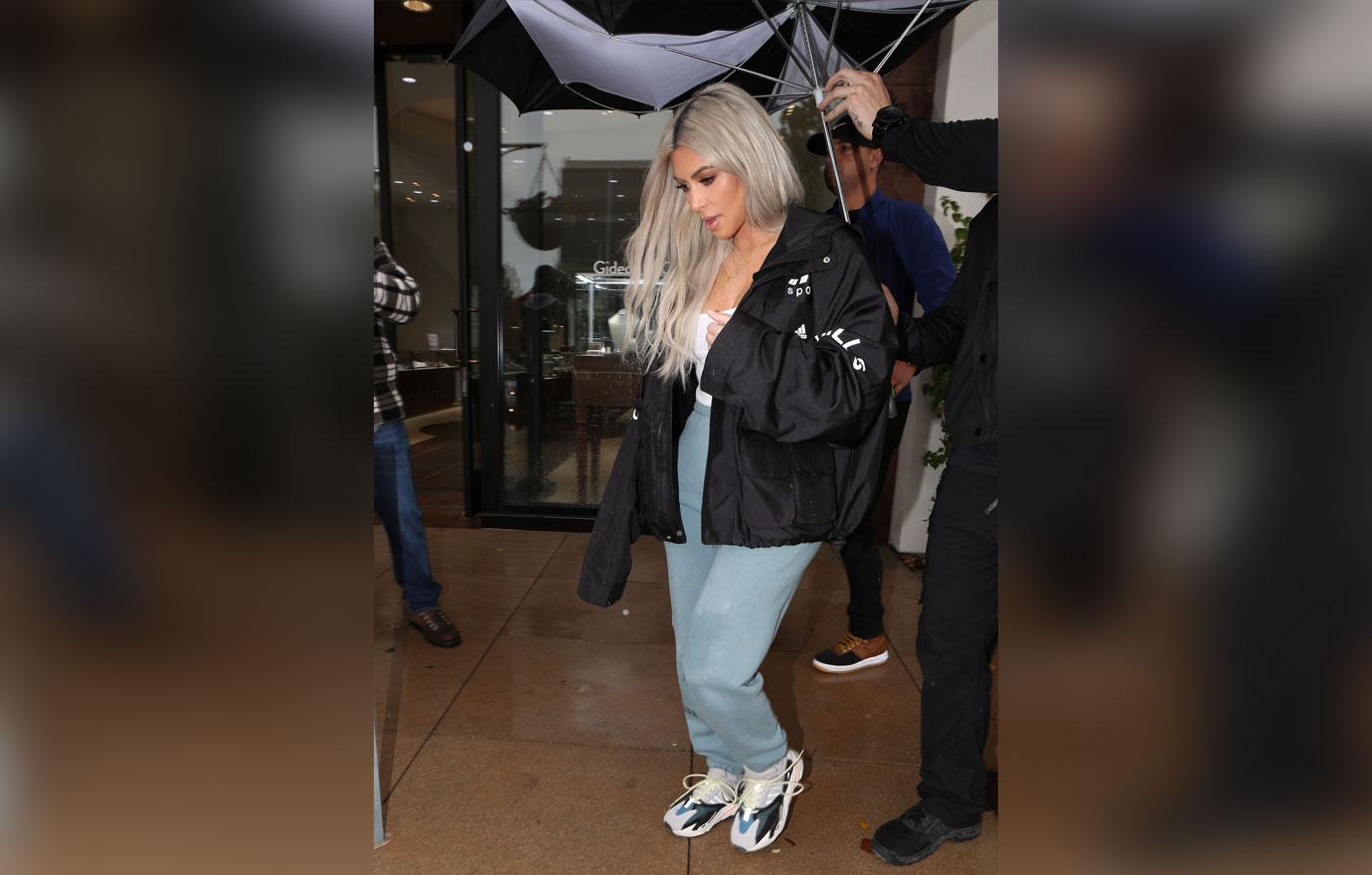 Kim Kardashian Sneakers Sweatpants