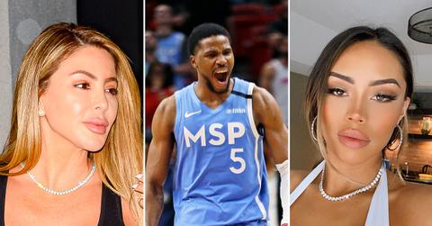larsa pippens ex boyfriend malik beasley back with baby mama montana yao