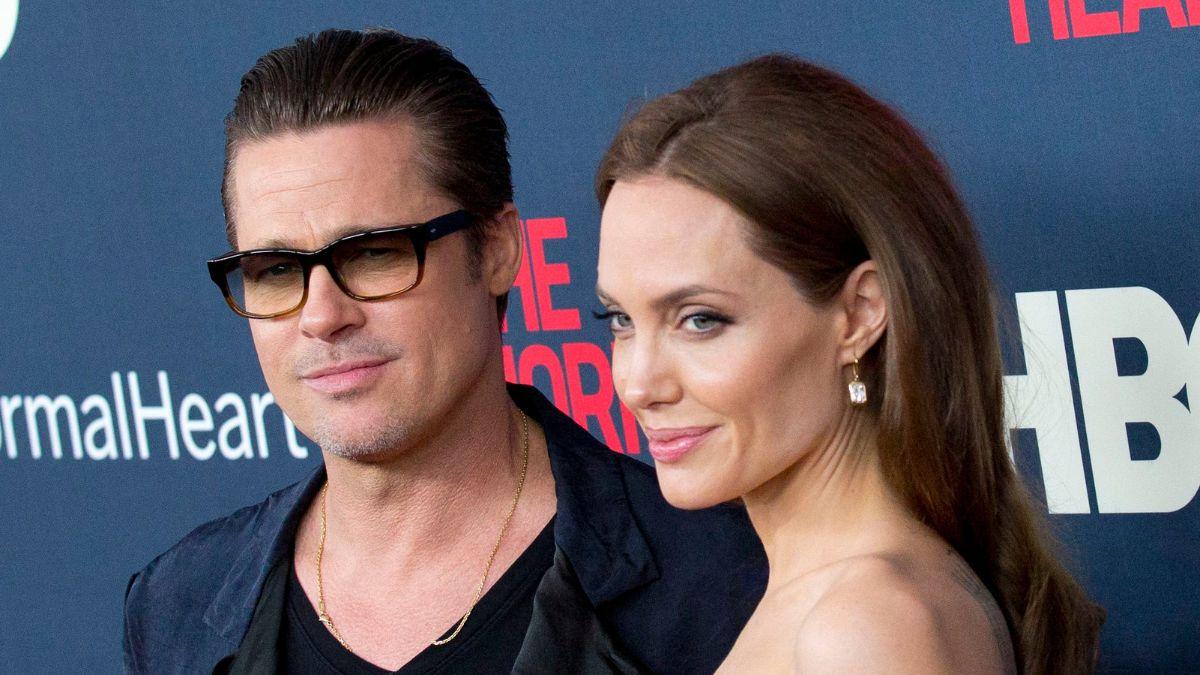 picture of Angelina Jolie and Brad Pitt