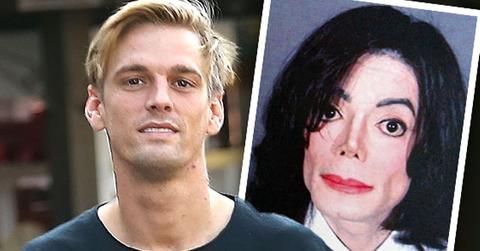 //aaron carter michael jackson twitter pp