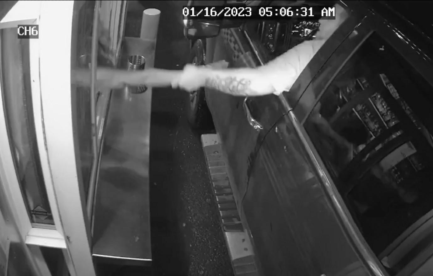 Drive-Thru Narrowly Escapes Abduction By Customer Caught On Camera
