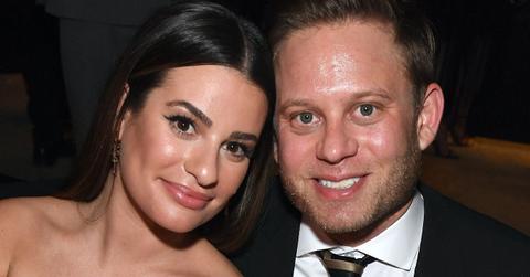 Lea Michele Glee Star Marries Zandy Reich