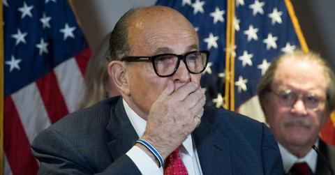 A photo of former NY mayor Rudy Giuliani.