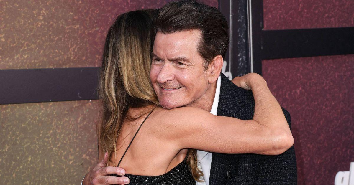 Charlie Sheen and Denise Richards