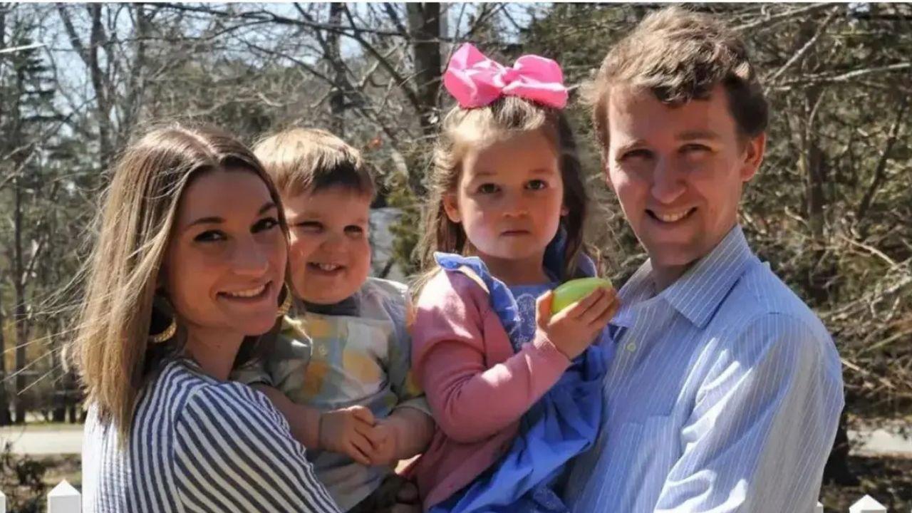 Image Of Patricks and ex-wife Lindsay with late children